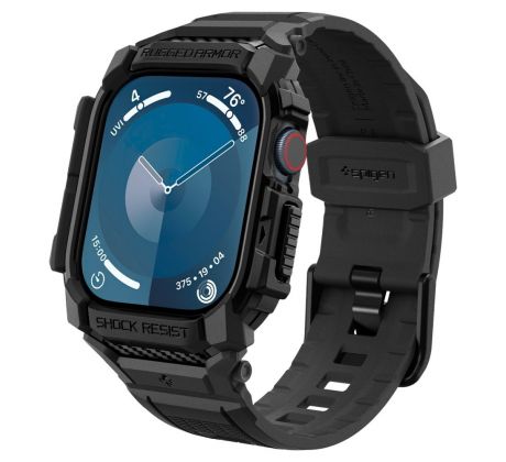 REMIENOK SPIGEN RUGGED ARMOR ”PRO” APPLE WATCH 10 (42 mm) MATTE BLACK