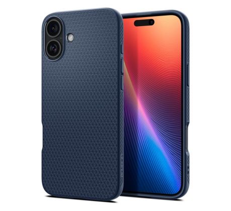 KRYT SPIGEN LIQUID Air iPhone 16 NAVY BLUE