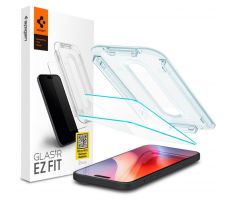 2PACK SET OCHRANNÝCH TVRDENÝCH SKIEL SPIGEN GLAS.TR ”EZ FIT” 2-PACK iPhone 16 Pro CLEAR