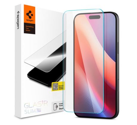 OCHRANNÉ TVRDENÉ SKLO SPIGEN GLAS.TR SLIM iPhone 16 Pro Max CLEAR