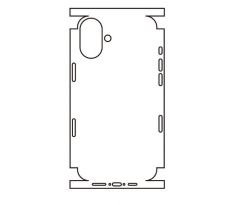 Hydrogel - zadná ochranná fólia - iPhone 16 Plus