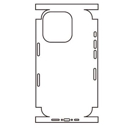 Hydrogel - zadná ochranná fólia - iPhone 16 Pro