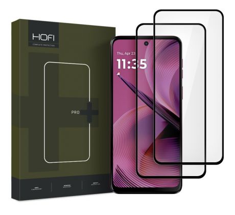 2PACK SET OCHRANNÝCH TVRDENÝCH SKIEL HOFI GLASS PRO+ 2-PACK MOTOROLA MOTO G55 5G BLACK