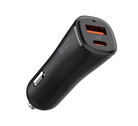 CIGARETOVÝ USB NABÍJAČ DO AUTA SPIGEN EV482 ARCSTATION ESSENTIAL CAR CHARGER 48W BLACK