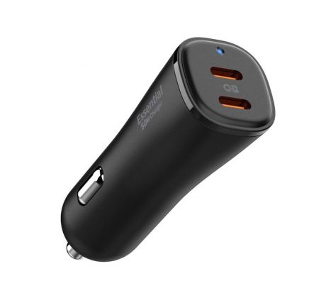 CIGARETOVÝ USB NABÍJAČ DO AUTA SPIGEN EV502 ARCSTATION ESSENTIAL CAR CHARGER 50W BLACK