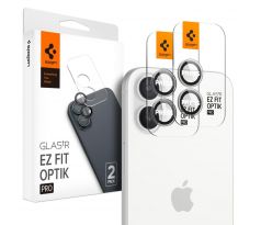 2PACK SET OCHRANNÝCH SKIEL ZADNEJ KAMERY SPIGEN OPTIK PRO GLAS.TR ”EZ FIT” CAMERA PROTECTOR 2-PACK iPhone 16 / 16 Plus CRYSTAL CLEAR