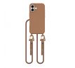 KRYT SO ŠNÚRKOU/POPRUH NA TELO TECH-PROTECT MAGNECKLACE MAGSAFE iPhone 16 CHOCOLATE BROWN