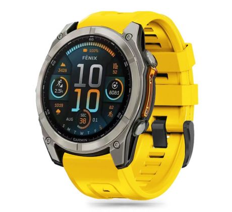 REMIENOK TECH-PROTECT SILICONE GARMIN FENIX 5X / 5X Plus / 6X / 6X PRO / 7X / 8 (51 mm) YELLOW