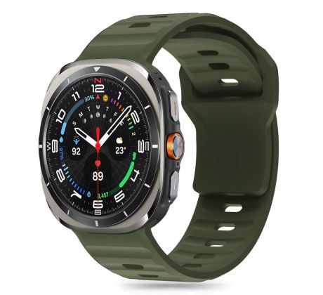 REMIENOK TECH-PROTECT SILICONE LINE SAMSUNG GALAXY WATCH ULTRA (47 mm) OLIVE GREEN