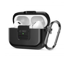 PÚZDRO TECH-PROTECT DEFENDER HOOK MAGSAFE APPLE AirPODS PRO 1 / 2 BLACK