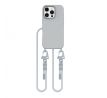 KRYT SO ŠNÚRKOU/POPRUH NA TELO TECH-PROTECT MAGNECKLACE MAGSAFE iPhone 16 Pro CRAYON GREY