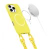 KRYT SO ŠNÚRKOU/POPRUH NA TELO TECH-PROTECT MAGNECKLACE MAGSAFE iPhone 16 Pro Max CANARY YELLOW