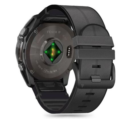 REMIENOK TECH-PROTECT SILICONE PU GARMIN FENIX 5X / 5X Plus / 6X / 6X PRO / 7X / 8 (51 mm) BLACK