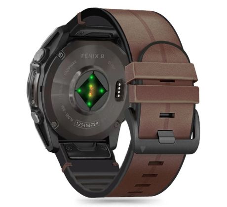 REMIENOK TECH-PROTECT SILICONE PU GARMIN FENIX 5X / 5X Plus / 6X / 6X PRO / 7X / 8 (51 mm) BROWN