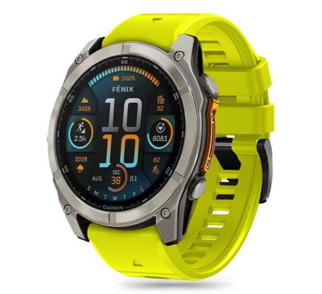 REMIENOK TECH-PROTECT SILICONE LINE GARMIN FENIX 5X / 5X Plus / 6X / 6X PRO / 7X / 8 (51 mm) LIME