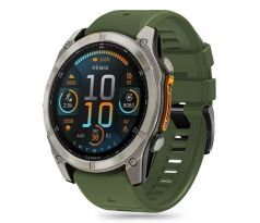 REMIENOK TECH-PROTECT SILICONE LINE GARMIN FENIX 5X / 5X Plus / 6X / 6X PRO / 7X / 8 (51 mm) MILITARY GREEN