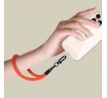 POPRUH NA RUKU/ŠNÚRKA NA TELEFON TECH-PROTECT C3S ROPE WRIST STRAP NEON ORANGE/BLACK