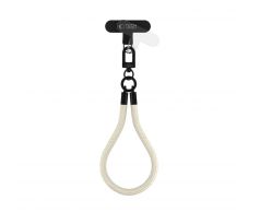 POPRUH NA RUKU/ŠNÚRKA NA TELEFON TECH-PROTECT C3S ROPE WRIST STRAP TAUPE/BLACK