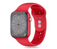 REMIENOK TECH-PROTECT SILICONE APPLE WATCH 6 / 7 / 8 / 9 / 10 / SE / ULTRA 1 / 2 (44 / 45 / 46 / 49 mm) RED