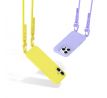 KRYT SO ŠNÚRKOU/POPRUH NA RAMENO/CEZ TELO TECH-PROTECT MAGNECKLACE MAGSAFE iPhone 15 LAVENDER