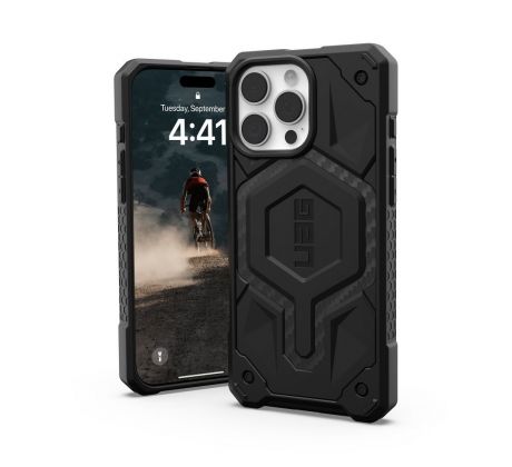 Case (UAG) Urban Armor Gear Monarch  iPhone 16 Pro Max carbon fiber