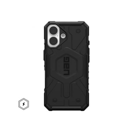 Case (UAG) Urban Armor Gear Pathfinder s MagSafe  iPhone 16 cierny