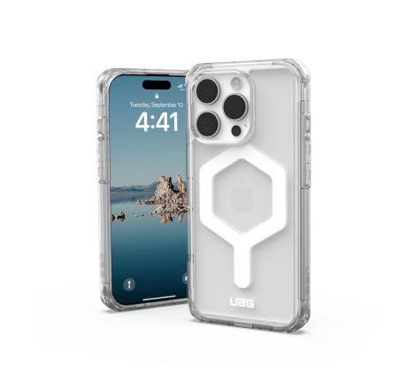 Case (UAG) Urban Armor Gear Plyo s MagSafe  iPhone 16 Pro ice / biely