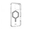 Case (UAG) Urban Armor Gear Plyo s MagSafe  iPhone 16 Pro Max ice / strieborný