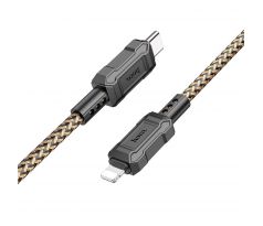 HOCO cable Type C to Lightning PD 2,4A 20W X94 1 m  zlatý