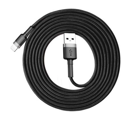 BASEUS cable USB A to Lightning 2A Cafule CALKLF-RV1 3 m cierny  zlatý