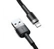 BASEUS cable USB A to Lightning 2A Cafule CALKLF-RV1 3 m cierny  zlatý