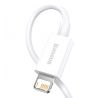 BASEUS cable USB A to Lightning 2,4A Superior CALYS-A02 1 m biely