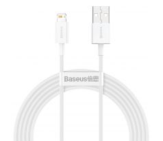 BASEUS cable USB A to Lightning 2,4A Superior CALYS-C02 2 m biely