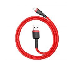 BASEUS cable USB A to Lightning 2,4A Cafule CALKLF-B09 1 m cervený cierny