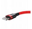 BASEUS cable USB A to Lightning 2,4A Cafule CALKLF-B09 1 m cervený cierny