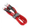 BASEUS cable USB A to Lightning 2,4A Cafule CALKLF-B09 1 m cervený cierny