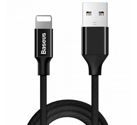 BASEUS cable USB A to Lightning 2A Yvien CALYW-A01 1,8 m cierny