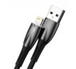 BASEUS cable USB A to Lightning 2,4A Glimmer CADH000301 2 m cierny