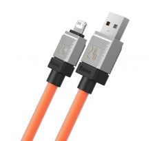 BASEUS cable USB A to Lightning 2,4A Coolplay CAKW000507 2 m orange