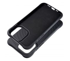 Silicone Zephyr Mag Cover s MagSafe  iPhone 15 Pro Max cierny