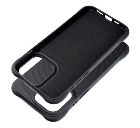 Silicone Zephyr Mag Cover s MagSafe  iPhone 15 Pro Max cierny