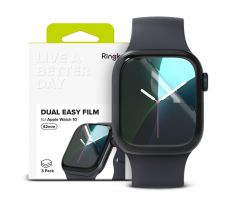 OCHRANNÁ FÓLIA RINGKE DUAL EASY 3-PACK APPLE WATCH 10 (42 mm) CLEAR