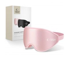 MASKA NA SPANIE TECH-PROTECT EYESHADE SLEEP MASK BABY PINK