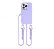 KRYT SO ŠNÚRKOU/POPRUH NA TELO TECH-PROTECT MAGNECKLACE MAGSAFE iPhone 15 Pro LAVENDER