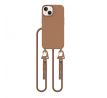 KRYT SO ŠNÚRKOU/POPRUH NA TELO TECH-PROTECT MAGNECKLACE MAGSAFE iPhone 15 CHOCOLATE BROWN