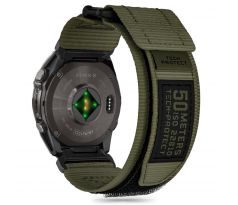 REMIENOK TECH-PROTECT SCOUT PRO GARMIN FENIX 5X / 5X Plus / 6X / 6X PRO / 7X / 8 (51 mm) MILITARY GREEN