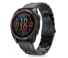 REMIENOK TECH-PROTECT STAINLESS GARMIN FENIX 5X / 5X Plus / 6X / 6X PRO / 7X / 8 (51 mm) BLACK