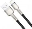 BASEUS cable USB A to Lightning 2,4A Cafule Metal 1 m cierny