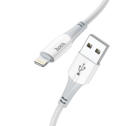 HOCO cable USB A to Lightning 2,4A X70 1 m biely