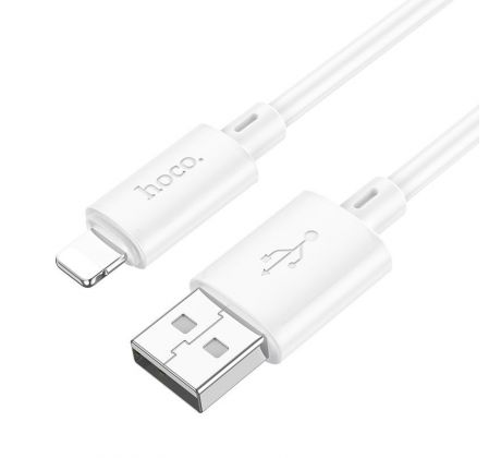 HOCO cable USB A to Lightning 2,4A X88 1 m biely